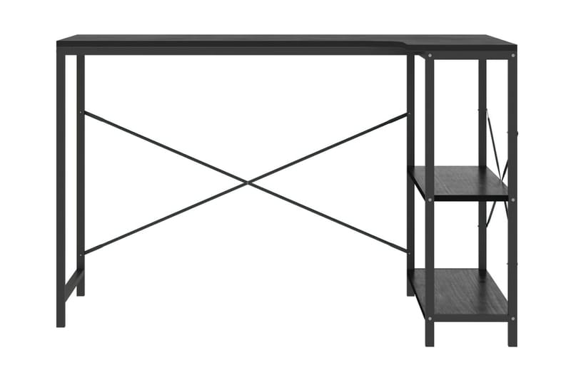 Datorbord svart 110x72x70 cm spånskiva - Svart - Bord - Skrivbord