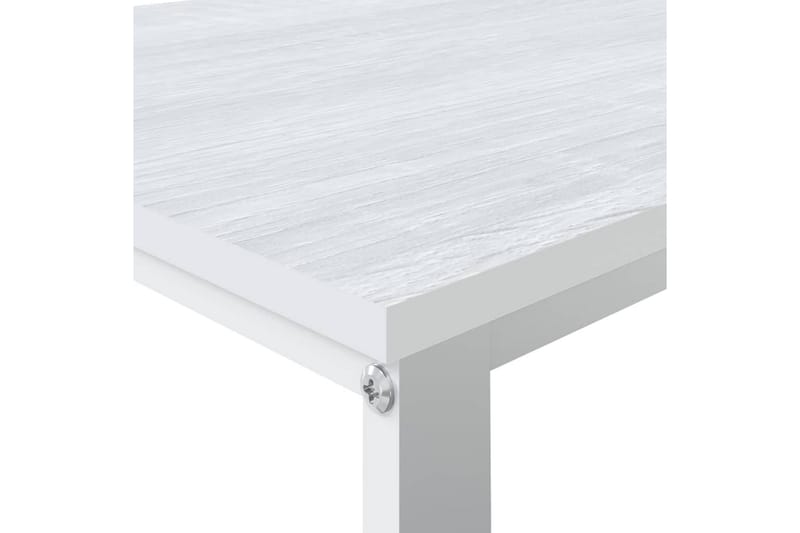 Datorbord vit 110x60x73 cm spånskiva - Vit - Möbler - Bord