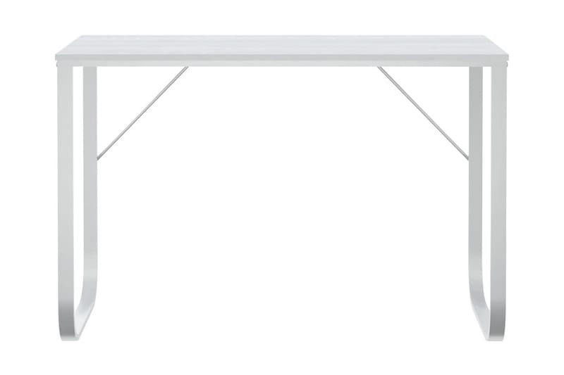 Datorbord vit 110x60x73 cm spånskiva - Vit - Möbler - Bord
