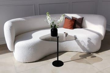 Deluxus Soffbord 60x45x60 cm Oval - Svart - Möbler - Bord