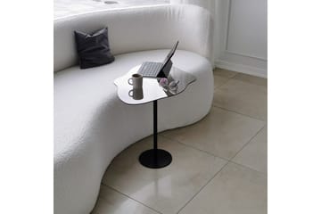 Deluxus Soffbord 60x45x60 cm Oval - Svart - Möbler - Bord