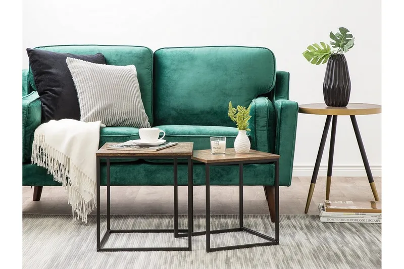 Denny Satsbord Set Om 2 St - Trä/Natur - Möbler - Bord