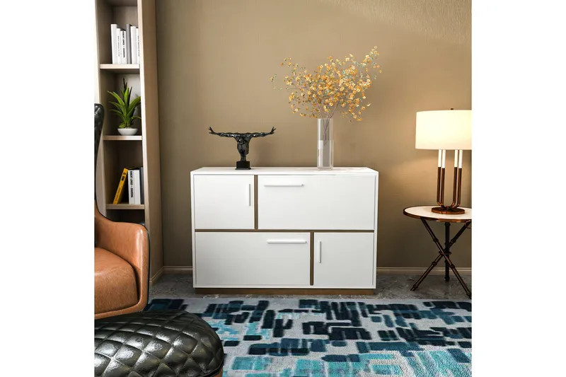 Desgrar Konsollbord 120x81,6 cm - Vit - Möbler - Bord