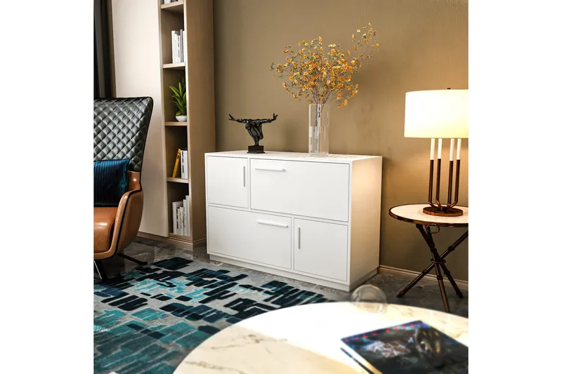 Desgrar Konsollbord 120x81,6 cm - Vit - Möbler - Bord