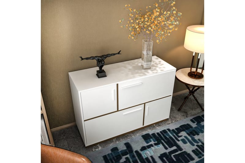 Desgrar Konsollbord 120x81,6 cm - Vit - Möbler - Bord