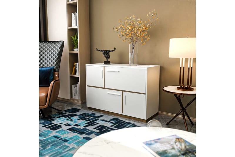 Desgrar Konsollbord 120x81,6 cm - Vit - Möbler - Bord