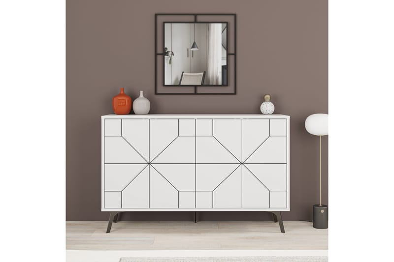 Desgrar Konsollbord 123x62,4 cm - Vit - Möbler - Bord