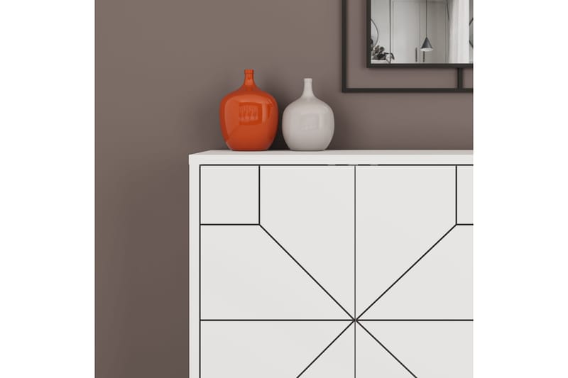 Desgrar Konsollbord 123x62,4 cm - Vit - Möbler - Bord