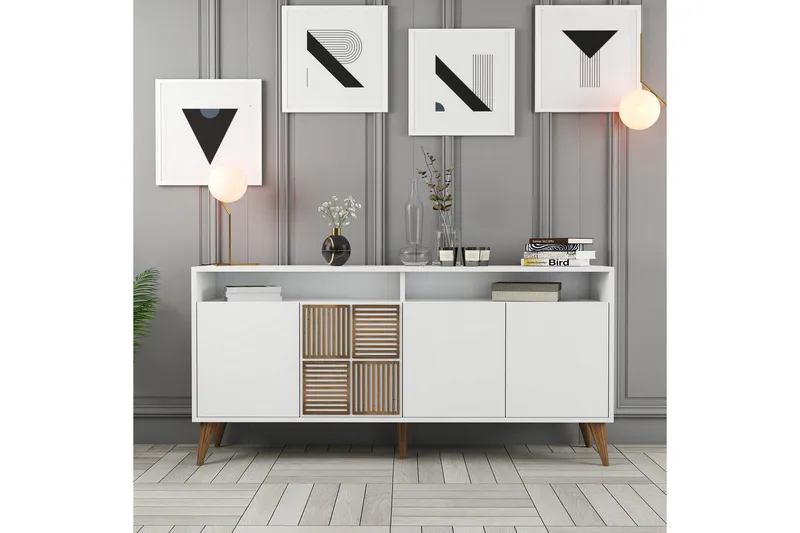 Desgrar Konsollbord 160x78 cm - Vit - Möbler - Bord