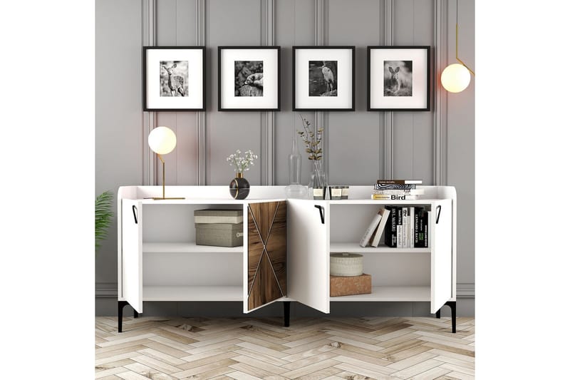 Desgrar Konsollbord 180x78 cm - Vit - Möbler - Bord