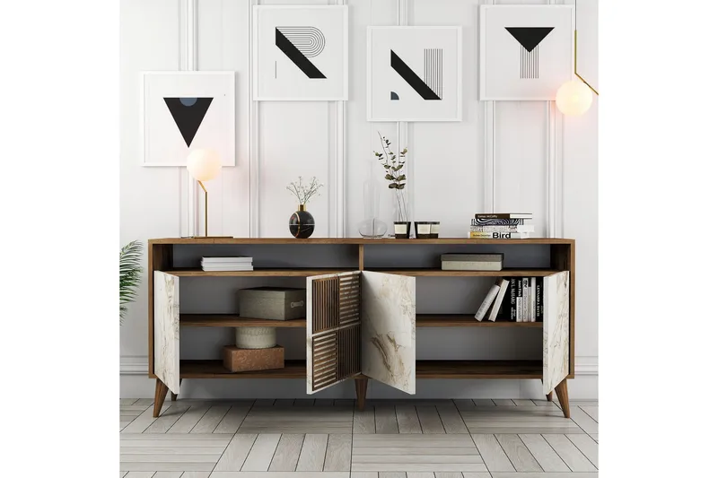 Desgrar Konsollbord 180x78,6 cm - Brun - Möbler - Bord