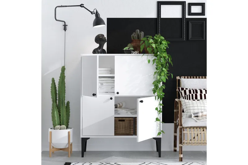 Desgrar Konsollbord 90x115 cm - Vit - Möbler - Bord