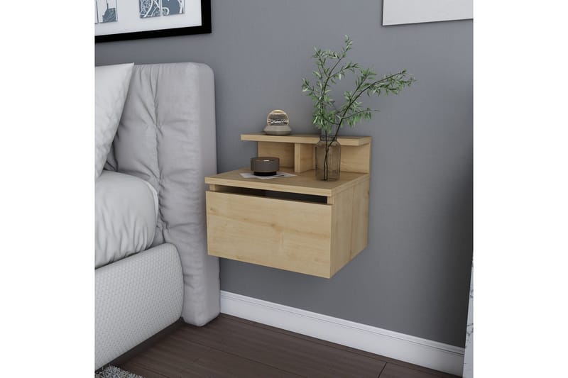 Desgrar Sängbord 39,8x35 cm - Brun - Möbler - Bord