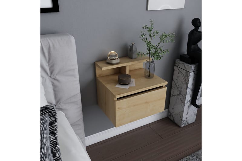 Desgrar Sängbord 39,8x35 cm - Brun - Möbler - Bord