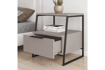 Desgrar Sängbord 45x50 cm - Brun - Möbler - Bord