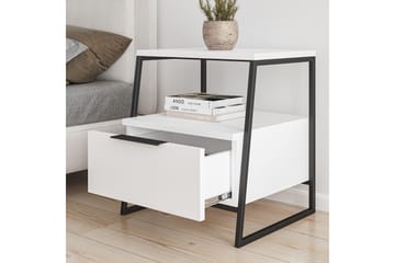 Desgrar Sängbord 45x50 cm - Vit - Möbler - Bord