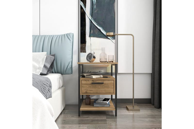 Desgrar Sängbord 45x61,8 cm - Svart - Möbler - Bord