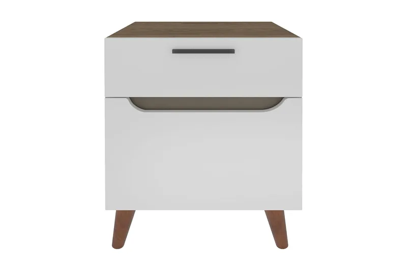 Desgrar Sängbord 45x63 cm, Vit