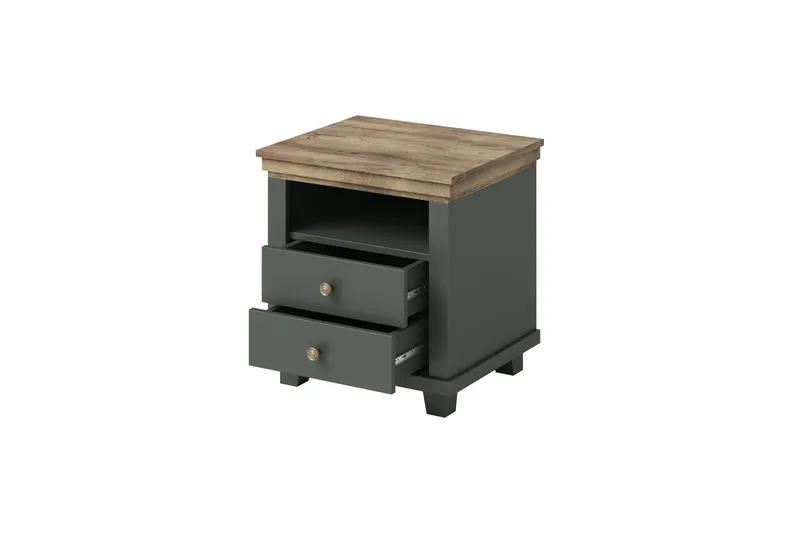 Doade Sängbord 62x200 cm - Grön|Natur - Möbler - Bord