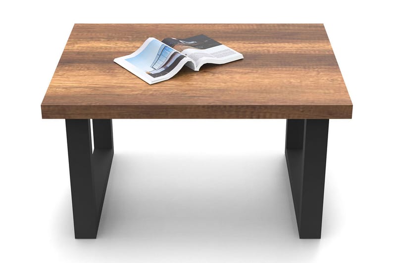 DORDRE Soffbord 80 cm Teak/Antracit - Möbler - Bord
