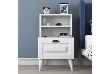Eladia Sängbord 45 cm - Vit - Möbler - Bord