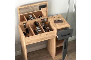 Elgar Sminkbord 77 cm - Brun/Antracit - Möbler - Bord