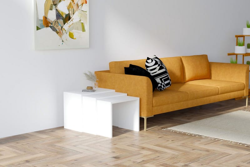 Ellinga Satsbord 50x40x50 cm - Vit - Möbler - Bord