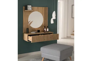 Entsian Sminkbord 85x40 cm - Brun - Möbler - Bord