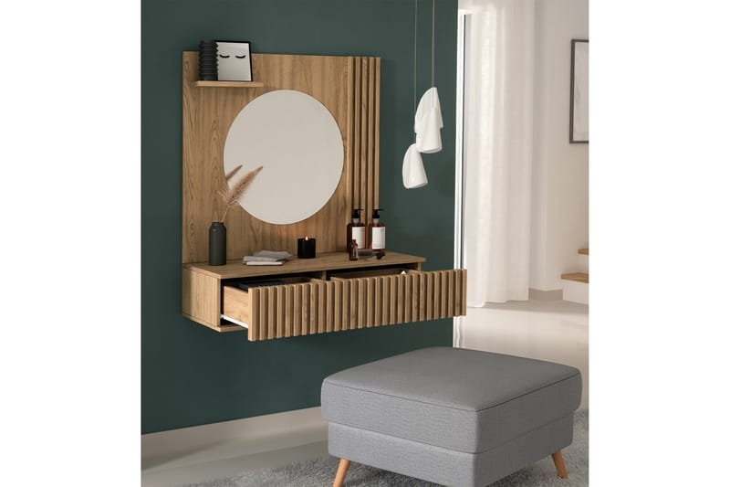 Entsian Sminkbord 85x40 cm - Brun - Möbler - Bord