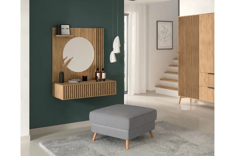 Entsian Sminkbord 85x40 cm - Brun - Möbler - Bord