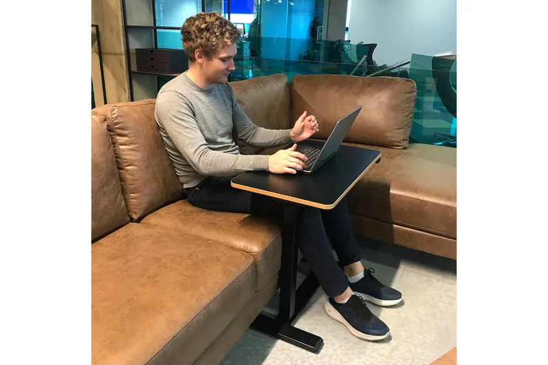 Ergo Skrivbord Justerbar Svart - Möbler - Bord