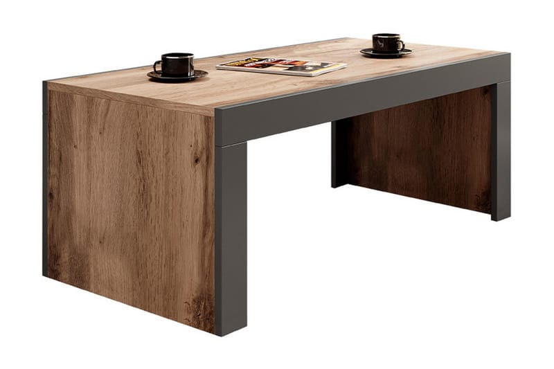 ERIMI Soffbord 120 cm Natur/Antracit - Möbler - Bord