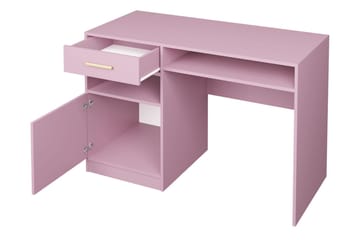 Escaldes Skrivbord 125 cm - Lila - Möbler - Bord
