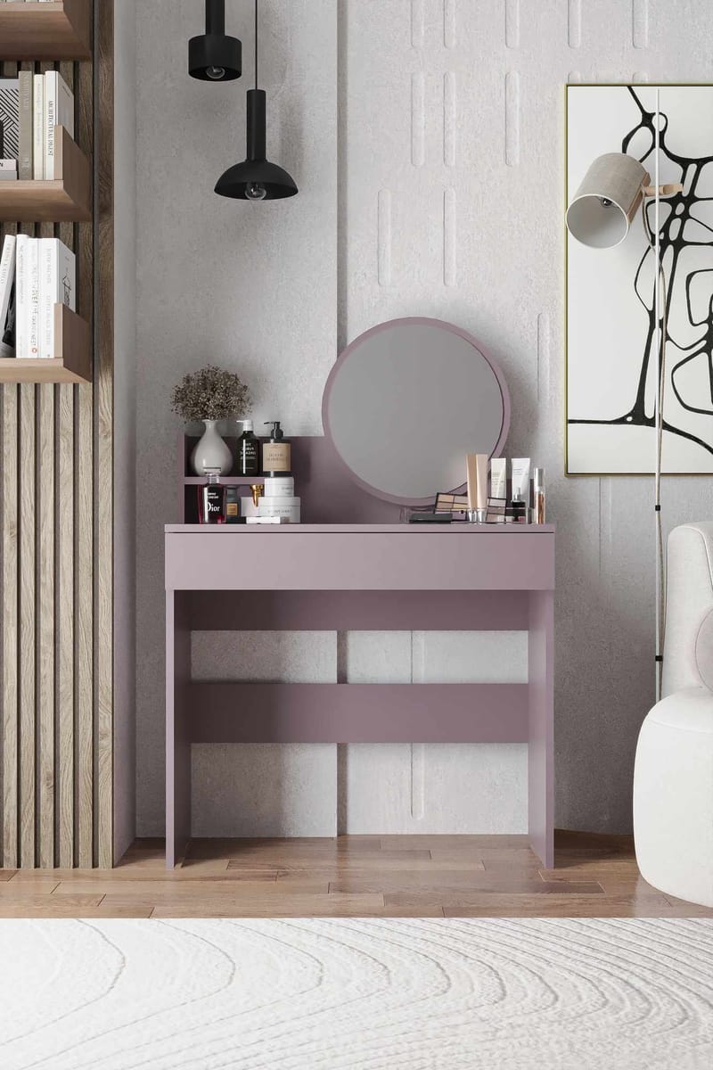 Fabrony Sminkbord med spegel 90 cm - Anemon - Möbler - Bord