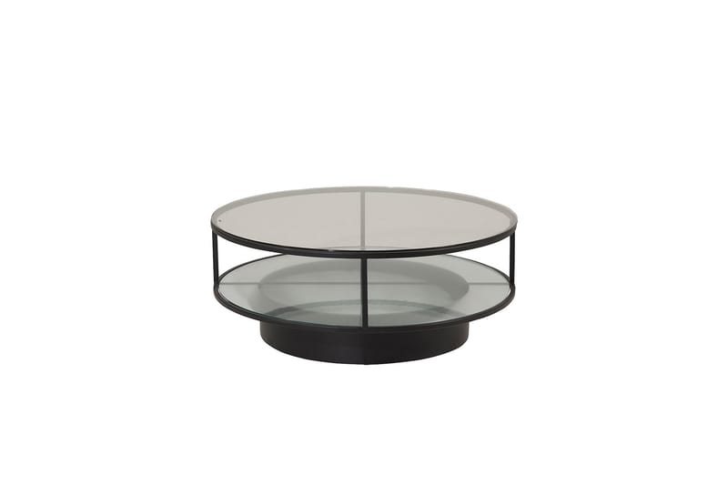 FALSTERBO Soffbord Runt 100 cm Transparent - Bord - Soffbord