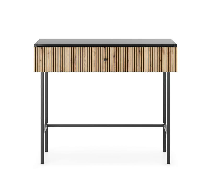 Francisca Sminkbord 93 cm - Svart/Ek - Möbler - Bord