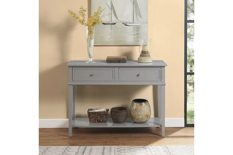 Franklin Konsollbord 104 cm Grå - Dorel Home - Möbler - Bord