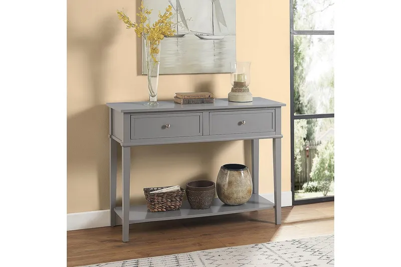 Franklin Konsollbord 104 cm Grå - Dorel Home - Möbler - Bord