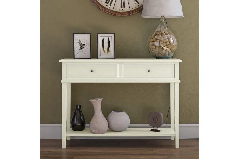 Franklin Konsollbord 104 cm Vit - Dorel Home - Möbler - Bord