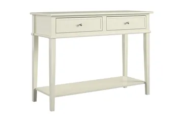Franklin Konsollbord 104 cm Vit - Dorel Home - Möbler - Bord