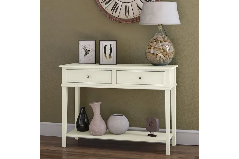 Franklin Konsollbord 104 cm Vit - Dorel Home - Möbler - Bord
