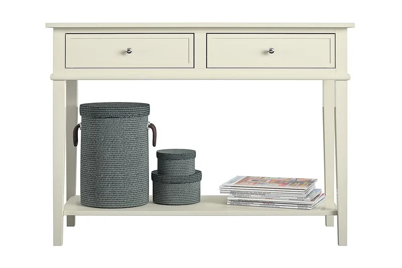Franklin Konsollbord 104 cm Vit - Dorel Home - Möbler - Bord