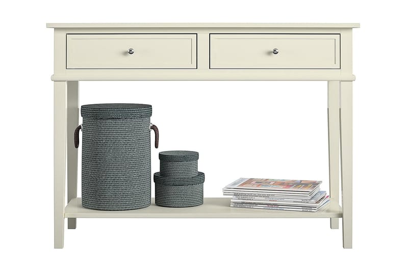 Franklin Konsollbord 104 cm Vit - Dorel Home - Möbler - Bord