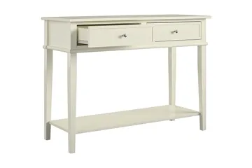 Franklin Konsollbord 104 cm Vit - Dorel Home - Möbler - Bord