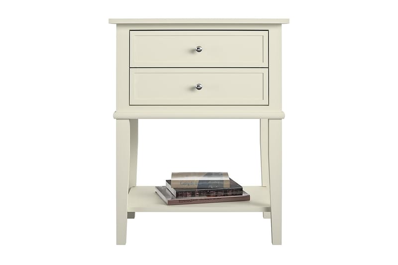 FRANKLIN Sidobord 56 cm Vit - Dorel Home - Möbler - Bord