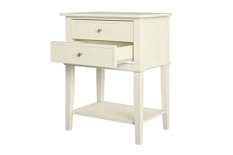 Franklin Sidobord 56 cm Vit - Dorel Home - Möbler - Bord