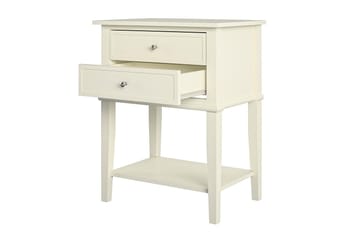 Franklin Sidobord 56 cm Vit - Dorel Home - Möbler - Bord