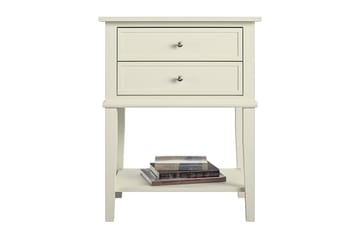 Franklin Sidobord 56 cm Vit - Dorel Home - Möbler - Bord