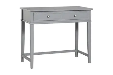 Franklin Skrivbord 90 cm med Förvaring Låda Grå - Dorel Home - Möbler - Bord