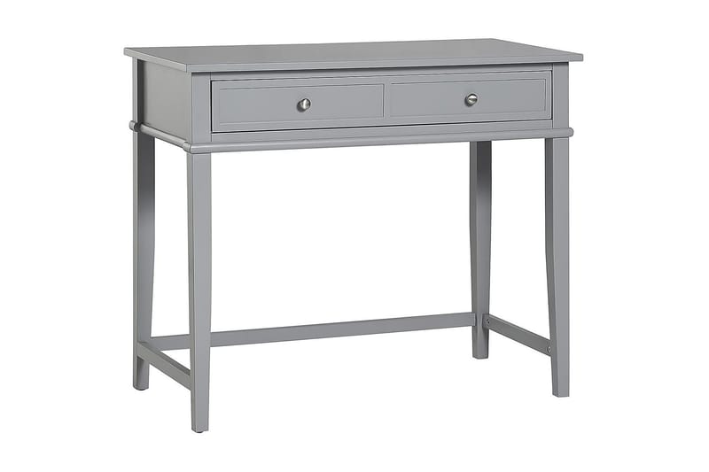 Franklin Skrivbord 90 cm med Förvaring Låda Grå - Dorel Home - Möbler - Bord